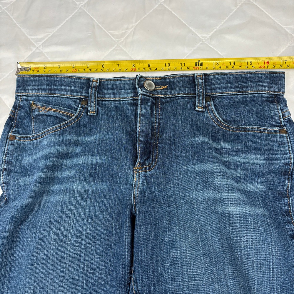 Wrangler Q-Baby Bootcut Jeans Women 9/10x30 Western Cowgirl Riding Stretch Denim - Picture 10 of 13